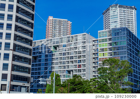 【東京都の都市風景】東雲周辺の都市風景（キャナルコート） 109230000