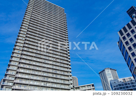 【東京都の都市風景】東雲周辺の都市風景(キャナルコート) 【東京都の都市風景】東雲周辺の都市風景(キャナルコート) 109230032