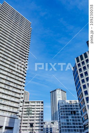 【東京都の都市風景】東雲周辺の都市風景(キャナルコート) 【東京都の都市風景】東雲周辺の都市風景(キャナルコート) 109230038