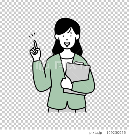 女商人老師指著 109230936