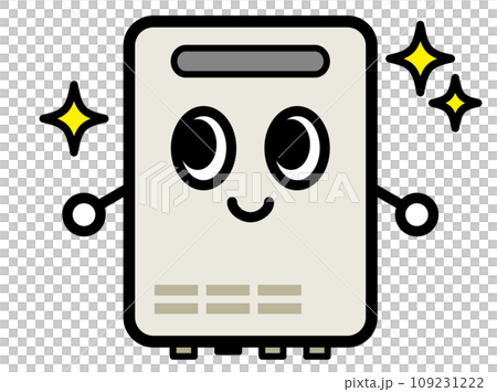 water heater character 109231222