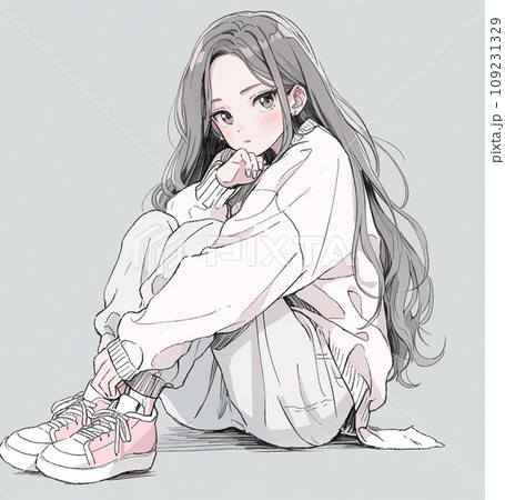 悩む女性 109231329