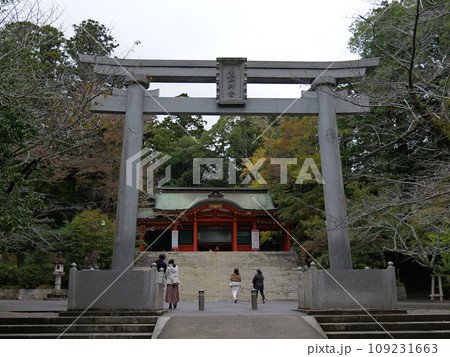 香取神宮　参道 109231663