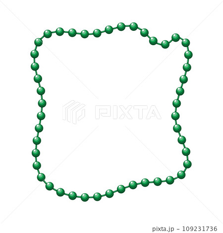 Mardi Gras Carnival Beads 109231736