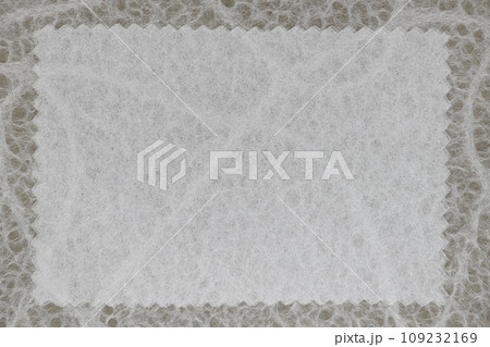 和紙のフレーム背景素材(グレー枠) 和紙のフレーム背景素材(グレー枠) 109232169