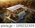Solar Rooftop House 109232309