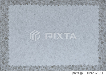 和紙のフレーム背景素材（グレー枠） 109232331