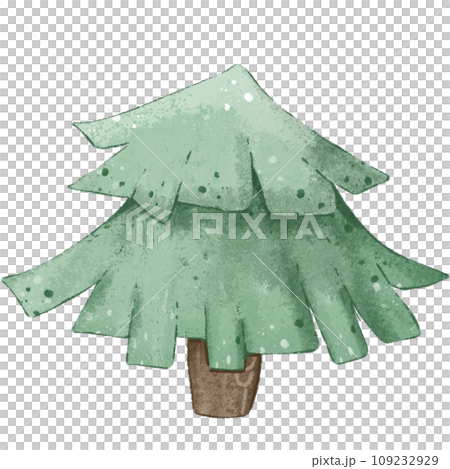 green christmas tree 109232929