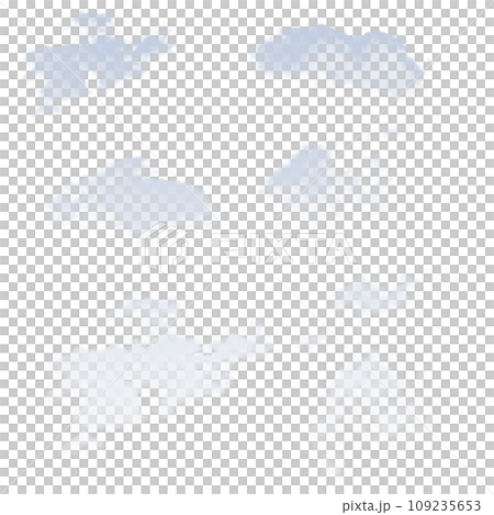 グレーの雲 gray cloud abstract 109235653