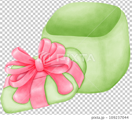 Festive Watercolor Valentine's day Illustration 109237044