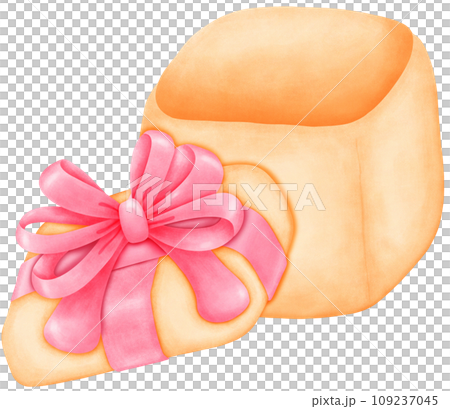 Festive Watercolor Valentine's day Illustration 109237045