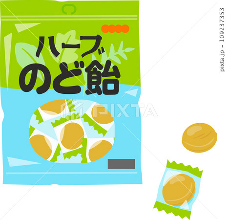袋入りののど飴 109237353