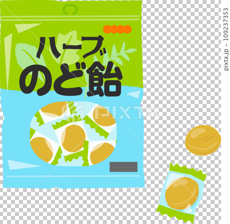 袋入りののど飴 109237353
