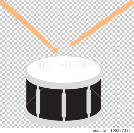 ドラムとドラムスティック 109237355