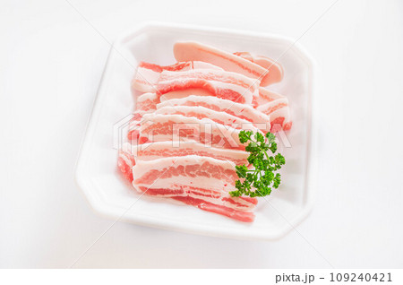 焼肉用 豚バラ肉 焼肉用 豚バラ肉 109240421