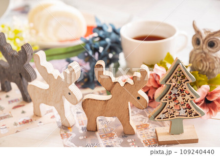 クリスマス木製オーナメント クリスマス木製オーナメント 109240440