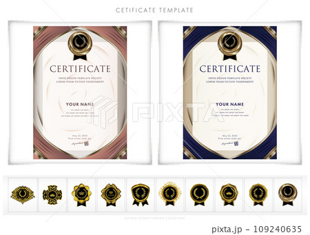 お正月賞状180 certificate award 表彰状 celebration お正月賞状180 certificate award 表彰状 celebration 109240635