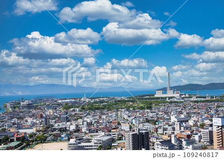 雄鷹台山より望む赤穂の町並み 雄鷹台山より望む赤穂の町並み 109240817