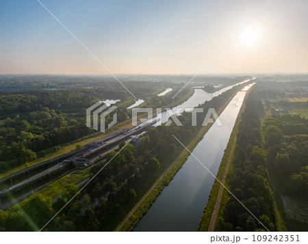 Sunrise Over The Canal Sunrise Over The Canal 109242351