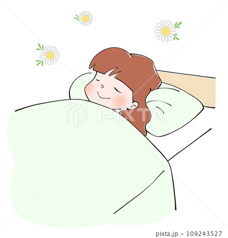 カモミール　睡眠効果のあるアロマ 109243527