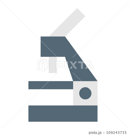 科学、顕微鏡を表すカラースタイルのアイコン 109243735