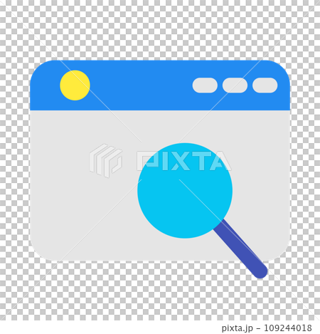 代表 IT、程式、程式設計、搜尋、放大鏡的顏色樣式圖標 代表 IT、程式、程式設計、搜尋、放大鏡的顏色樣式圖標 109244018
