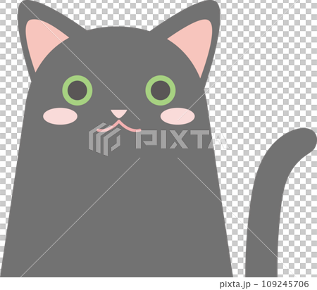 黑貓_貓插畫_Nyanko 109245706