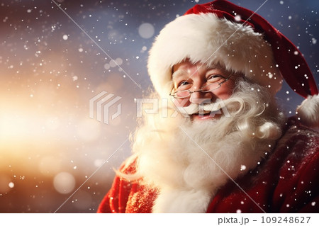 close up Santa Claus close up Santa Claus 109248627
