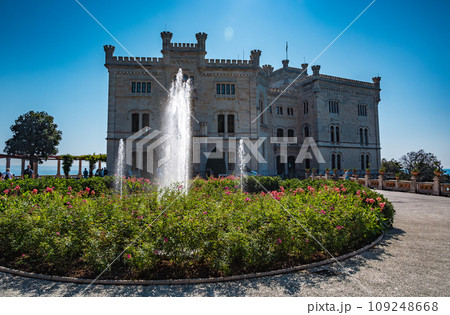 Miramare Castle, Trieste, Italy, Europe 109248668
