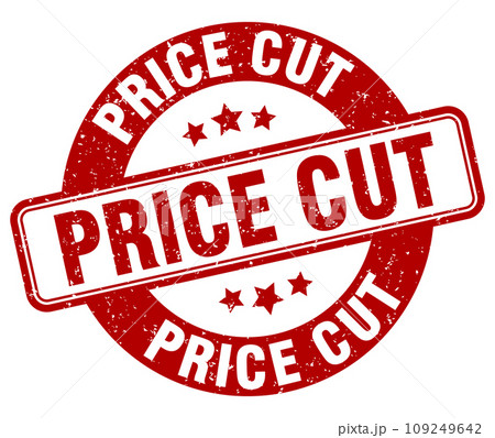 price cut stamp. price cut label. round grunge sign price cut stamp. price cut label. round grunge sign 109249642