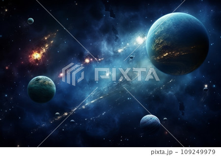 Extraterrestrial galaxies and universes 109249979