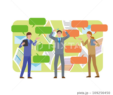 多忙なビジネスマン 109256450