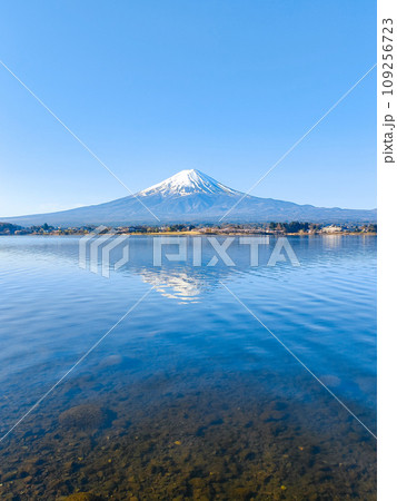 富士山（春・河口湖畔より） 109256723