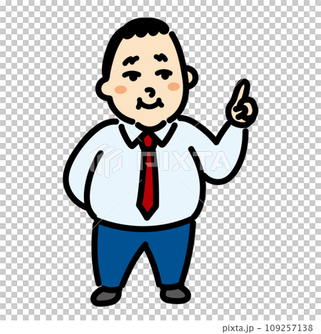 指をさす ビジネスマン 指をさす ビジネスマン 109257138