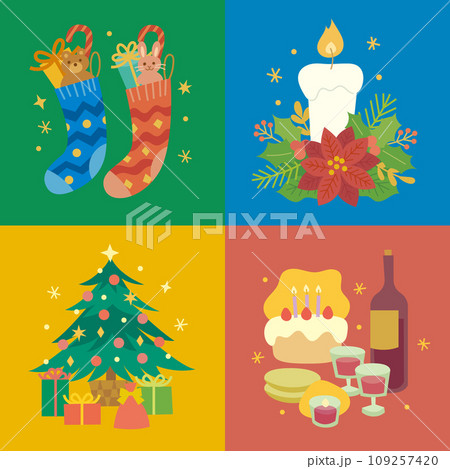 クリスマスベクターイラスト 109257420
