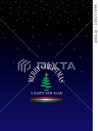 クリスマスカード クリスマスカード 109257844