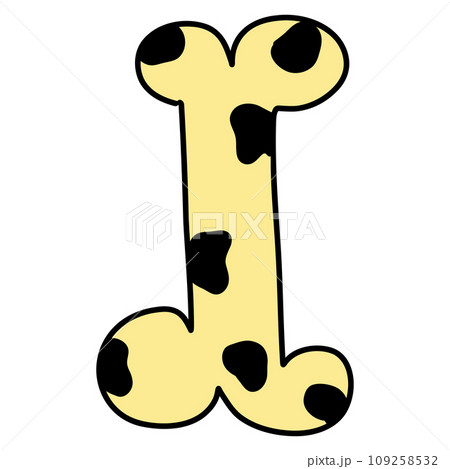 number set of colorful cartoon  109258532