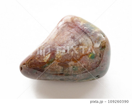 ファンシージャスパーのタンブル(インディアンアゲート・七彩玉) ファンシージャスパーのタンブル(インディアンアゲート・七彩玉) 109260390