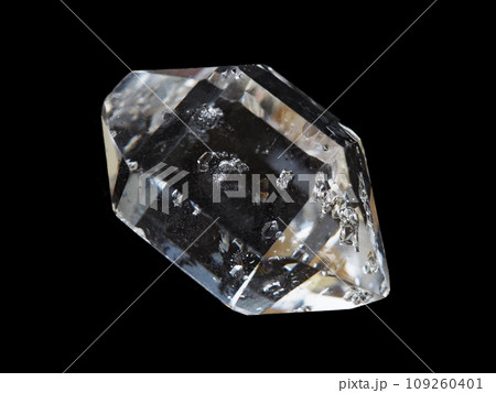 ハーキマーダイヤモンドの原石（両剣水晶） 109260401