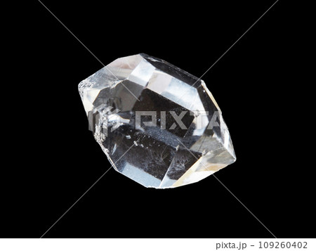 ハーキマーダイヤモンドの原石（両剣水晶） 109260402