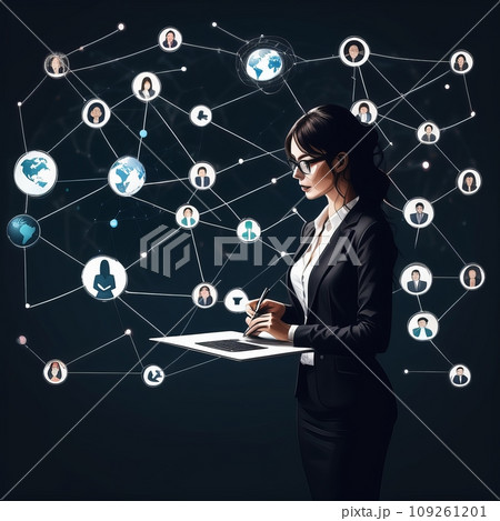 Global structure networking data exchange 109261201