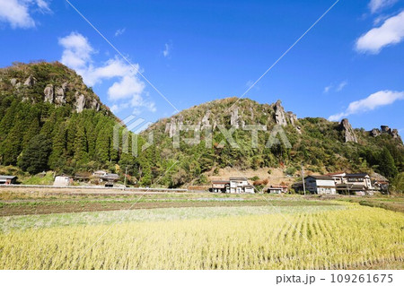 天高く肥ゆる秋、十一月の九州、中津、耶馬渓、裏耶馬渓は裏にあらず、裏耶馬渓ドライブ 109261675