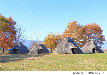 平出遺跡公園 縄文の村 平出遺跡公園 縄文の村 109261793