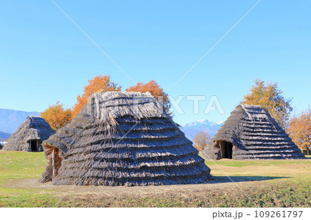 平出遺跡公園 縄文の村 平出遺跡公園 縄文の村 109261797
