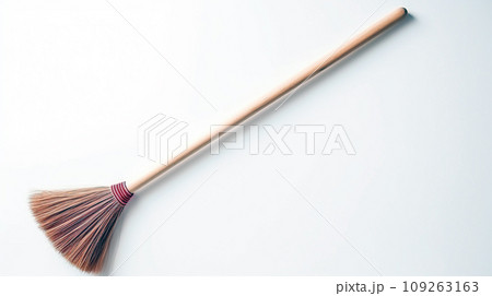 Classic Wooden Broom 109263163
