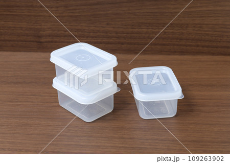 容器, プラスチック製品, 入れ物, プラスチック容器,透明,収納,タッパ,プラスチック、保存容器 109263902