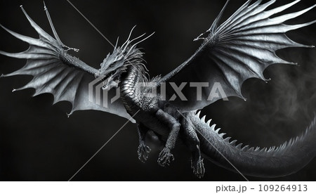飛び立つ黒龍 飛び立つ黒龍 109264913