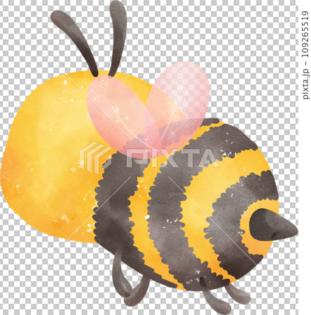 Cute Honey bee watercolor Cute Honey bee watercolor 109265519