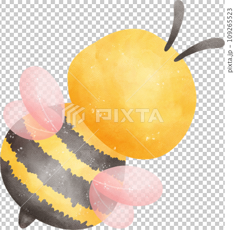 Cute Honey bee watercolor Cute Honey bee watercolor 109265523