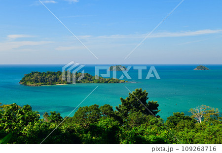 Seascape of Chang island(Koh chang) ,the famouse island of Thailand Seascape of Chang island(Koh chang) ,the famouse island of Thailand 109268716